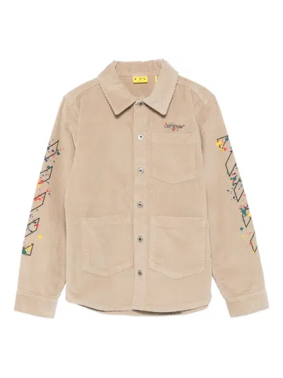 灯芯绒衬衫夹克