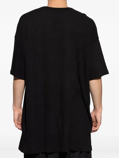 Yohji Yamamoto Chest-pocket T-shirt In Black