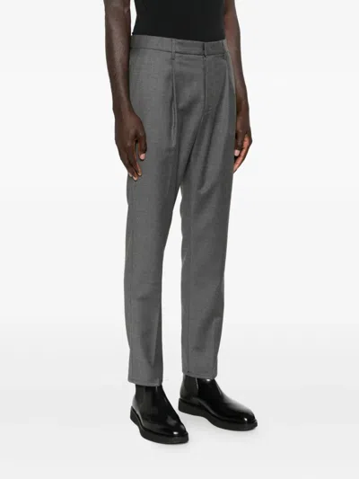 Dondup Pleated Pants In Gray