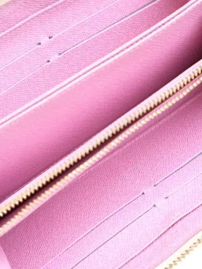 Pre-owned Louis Vuitton 2016 Monogram Multicolore Zippy Wallet Long Wallets In White