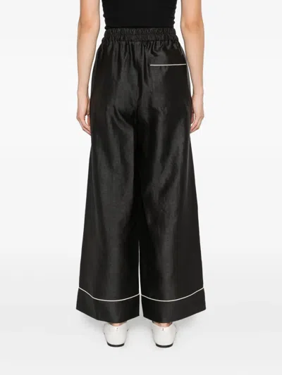 Soh Drawstring Trousers In Black