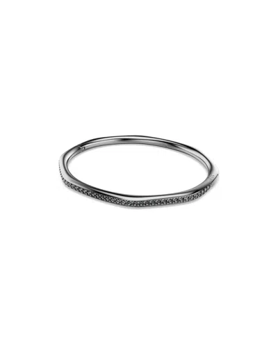 Swarovski Swaroski Dextera Ruthenium Plated Bangle In Black