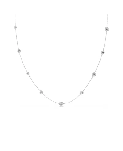 Swarovski Una Angelic Lange Halskette In Silver