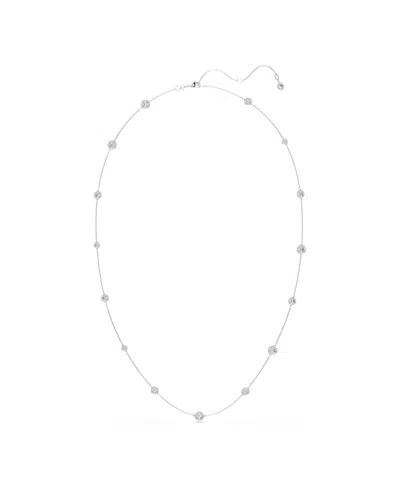 Swarovski Una Angelic Lange Halskette In Silver