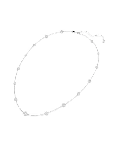 Swarovski Una Angelic Lange Halskette In Silver