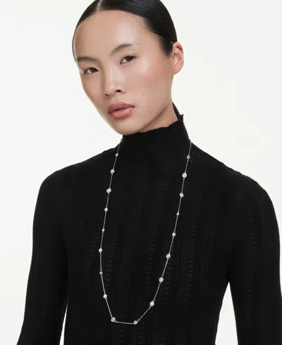 Swarovski Una Angelic Lange Halskette In Silver