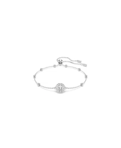Swarovski Una Crystal Angelic Chain Bracelet In Silver
