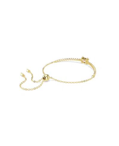 Swarovski Matrix Tennis Bracelet In Gold