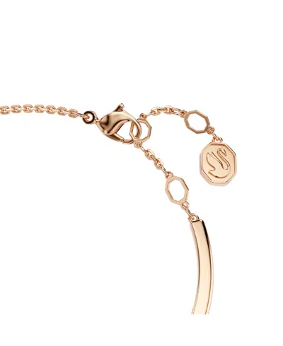 Swarovski Mesmera Rose Gold-tone Plated Mixed Cuts Bangle In Gold