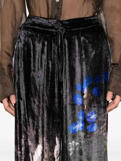 Yavi Printed Drawstring Trousers In Multi