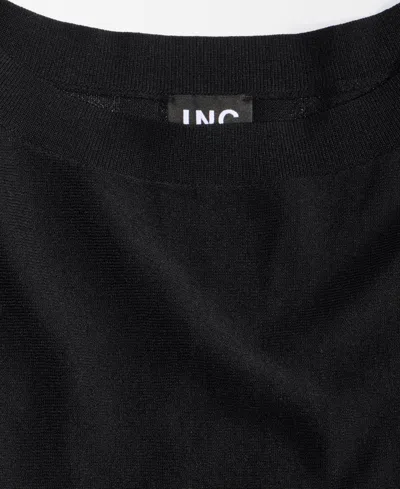 Inc International Concepts Womens V Neck Sweater P Xs 3x Created For Macys In Black