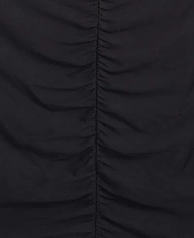 Inc International Concepts Women's Ruched Sleeveless Top, Macy's Exclusive In Black