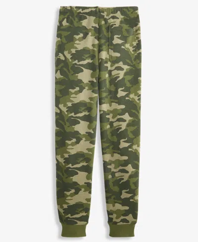 Epic Threads Boys 5-20 Camo Fleece Jogger Pants, Macy's Exclusive In Green