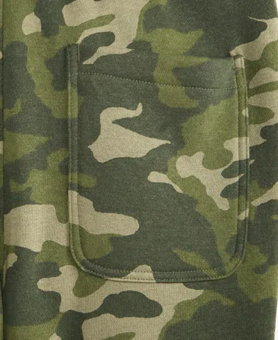 Epic Threads Boys 5-20 Camo Fleece Jogger Pants, Macy's Exclusive In Green
