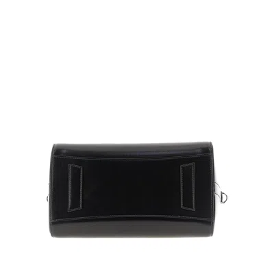 Givenchy Mini Antigona Bag In Box Leather In Black