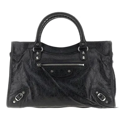 Balenciaga Women's Medium Le City Bag In Brown