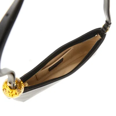 Jacquemus Leather Medium 'le Chiquito' Bag In Black