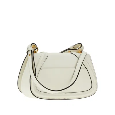 Gucci White Blondie Small Crossbody Bag In White