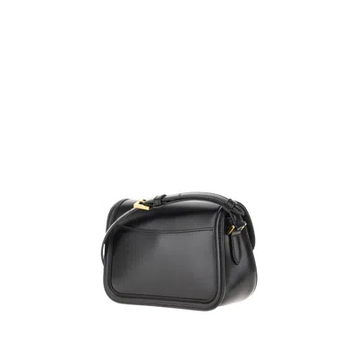 Saint Laurent Mini Solfer Shoulder Bag With Adjustable Strap In Black