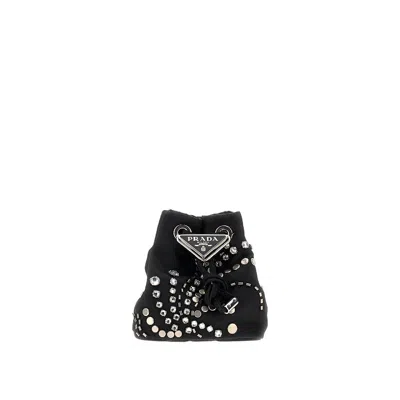 Prada Re-nylon  Re-edition 1978 Mini Pouch In Black