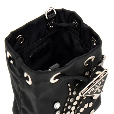 Prada Re-nylon  Re-edition 1978 Mini Pouch In Black