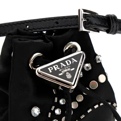 Prada Re-nylon  Re-edition 1978 Mini Pouch In Black