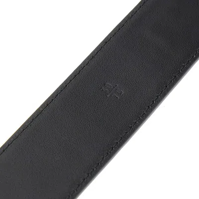 Prada Black Regular Belt With Rectangular Buckle In Black