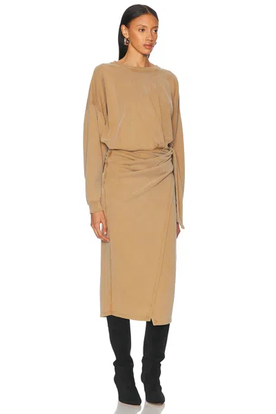 Isabel Marant Étoile Marant Etoile Women Sandrina Dress In Brown