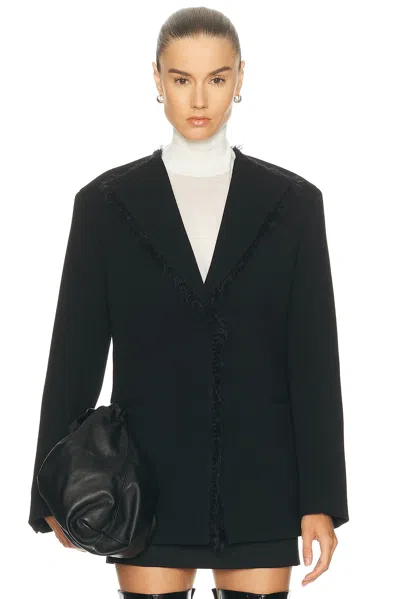Jil Sander Jacket J03bn0196 J40152-001 In Black