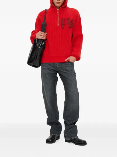 Balmain Logo-patch Jeans In Black