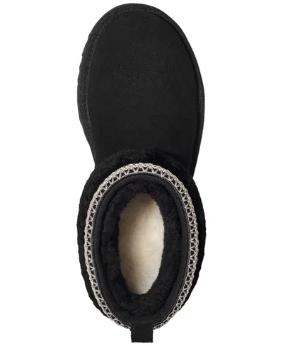 Ugg Womens Classic Ultra Mini Maxi Curly Boots In Animal Print