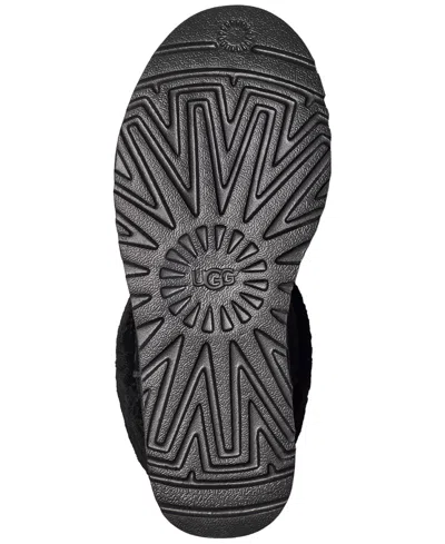 Ugg Womens Classic Ultra Mini Maxi Curly Boots In Animal Print