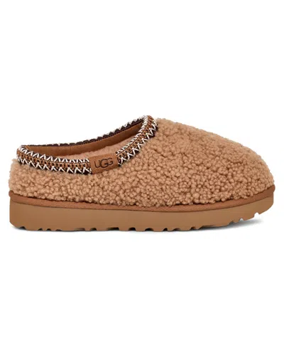 Ugg 20mm Tasman Maxi Curly Loafers In Brown