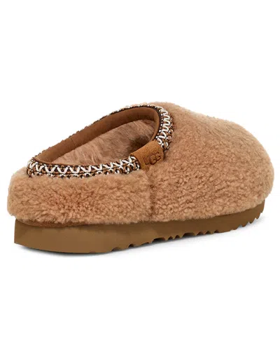 Ugg Kids Tasman Maxi Curly Slippers In Animal Print