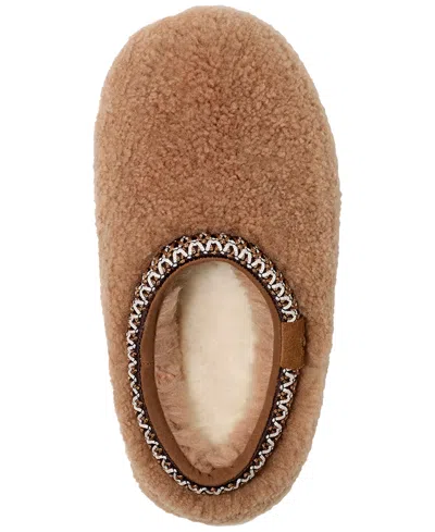 Ugg Kids Tasman Maxi Curly Slippers In Animal Print