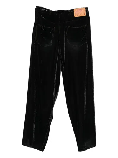 Magliano Velvet Pants In Black