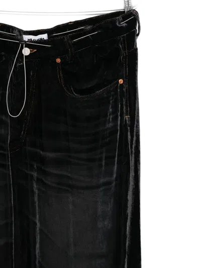 Magliano Velvet Pants In Black