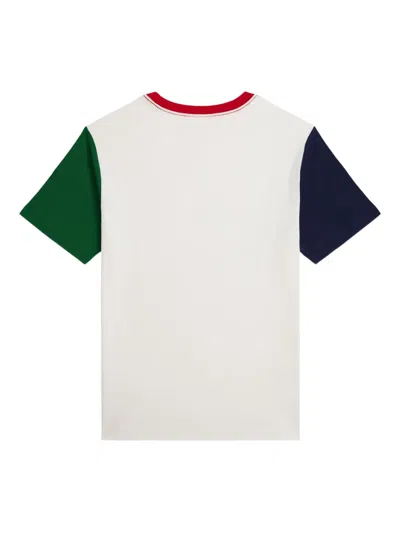 Polo Ralph Lauren Logo Cotton Jersey T-shirt In Multi