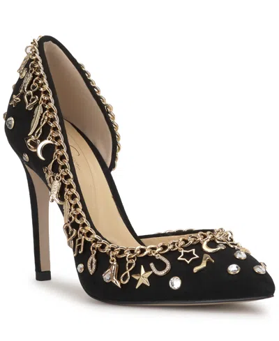 Jessica Simpson Women's Palias Anniversary Charm Pumps In Black