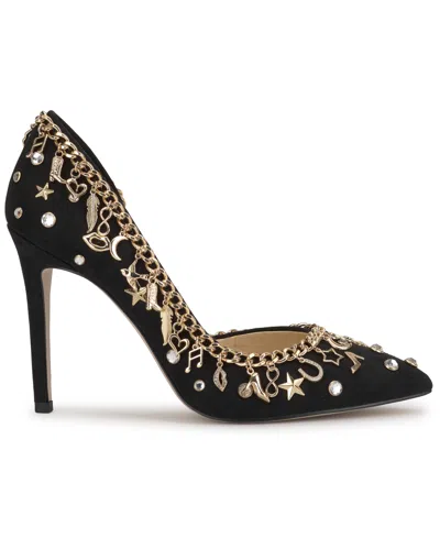 Jessica Simpson Women's Palias Anniversary Charm Pumps In Black