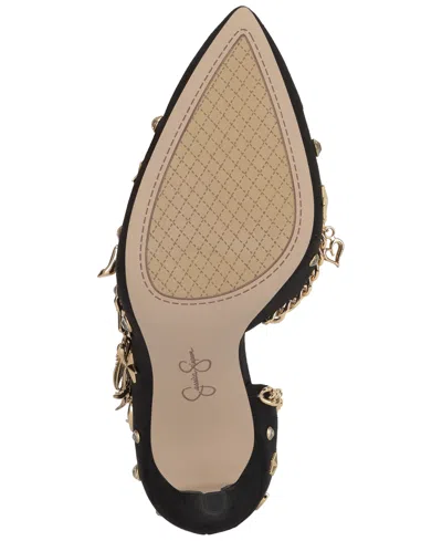 Jessica Simpson Women's Palias Anniversary Charm Pumps In Black