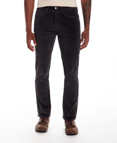 Weatherproof Vintage Men's Superfine Corduroy Pants In Black