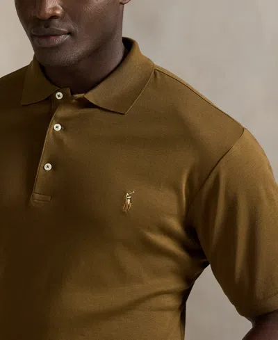 Polo Ralph Lauren Men's Big & Tall Classic Fit Soft Cotton Polo In Green