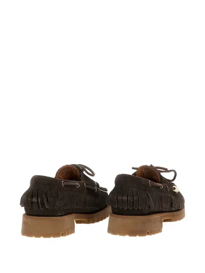 Sebago Mocasines - Marrón In Animal Print