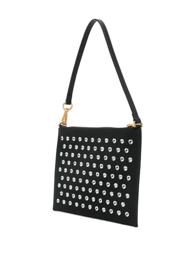 N°21 N21 Pochette Large In Black
