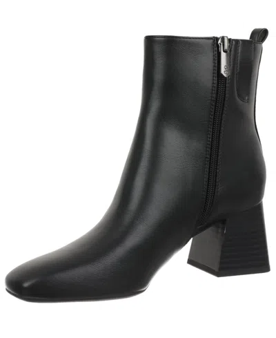 Sam & Libby Yuliana Square Toe Bootie In Black