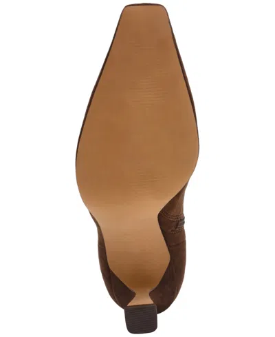 Steve Madden Women's Flute Wide-calf Knee-high Dress Boots In Brown