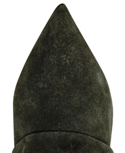 Steve Madden Luca Kitten Heel Knee High Boot In Green