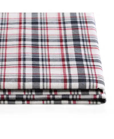 Tommy Hilfiger Printed Flannel 3-pc. Sheet Set, Twin In Multi