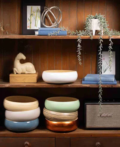 Joyce Chen Lexa Collection 12" Fruit Bowl In White